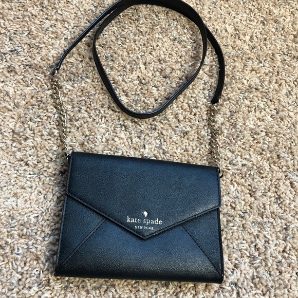 kate spade Handbags - Kate Spade Black Crossbody/Clutch